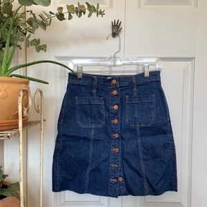 Madewell | Denim Mini Skirt